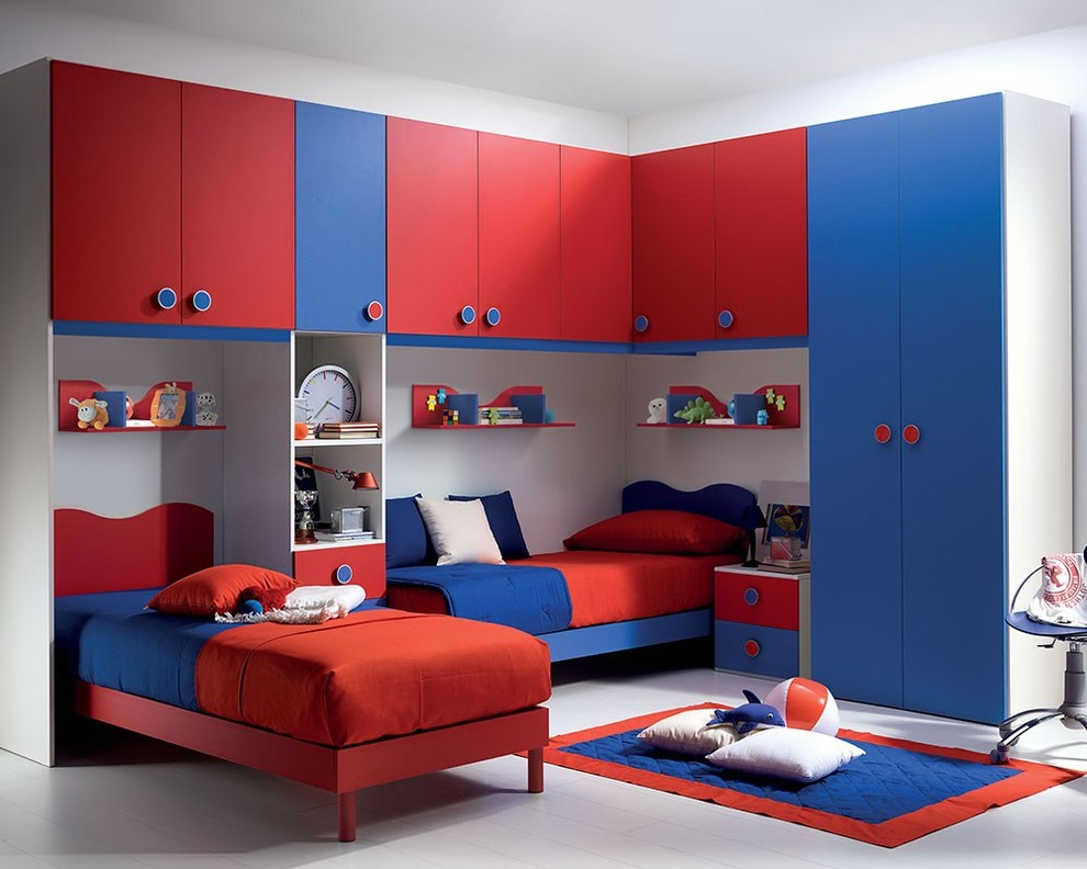 red kids bedroom furniture